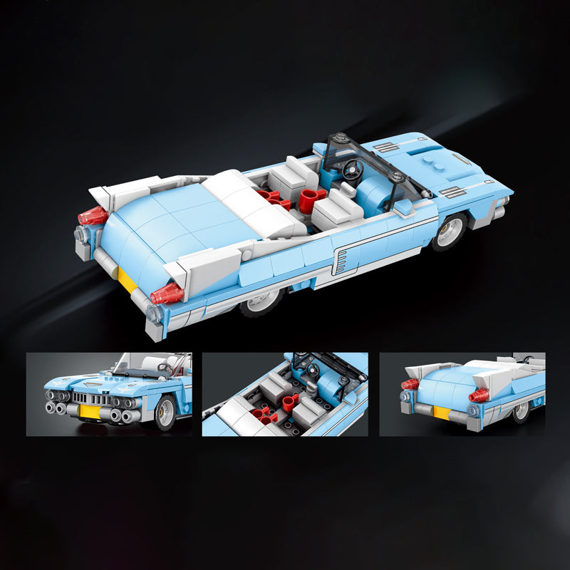 Reobrix 809 - Baby Blue 1957 Coupe - vue 2 | Power Blockz