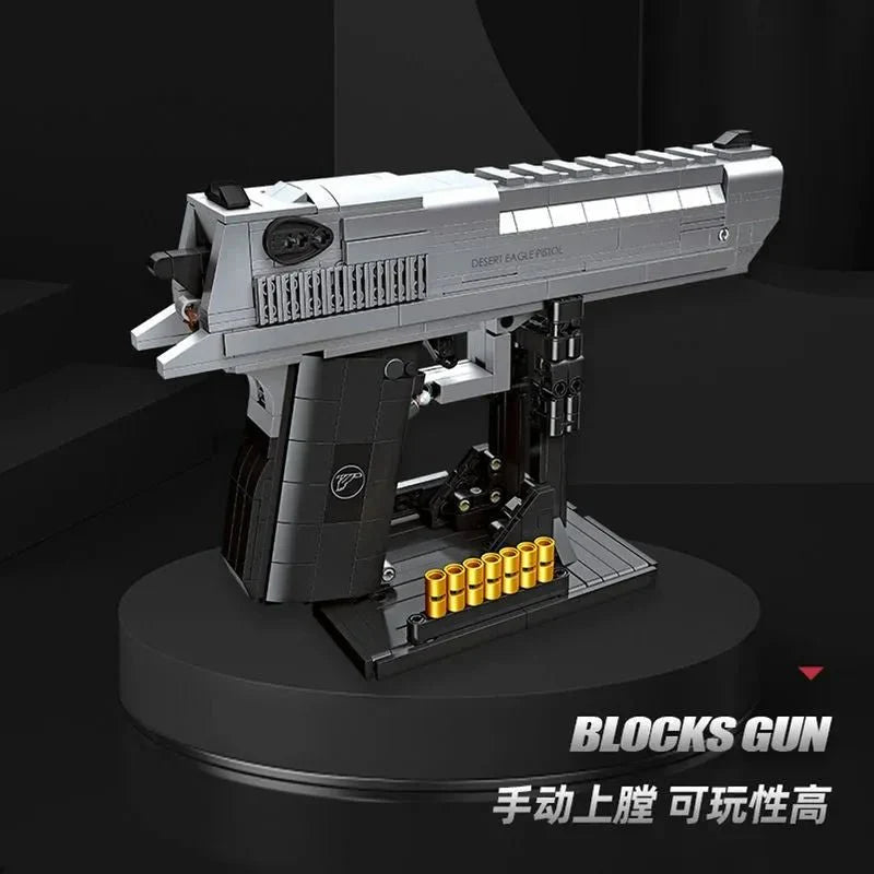 Reobrix 77001 - Military Desert Eagle - vue 4 | Power Blockz