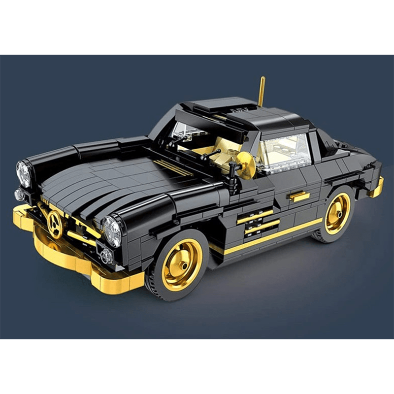 Mould King 10005 - Classic Gullwing Sports Coupe - vue 2 | Power Blockz