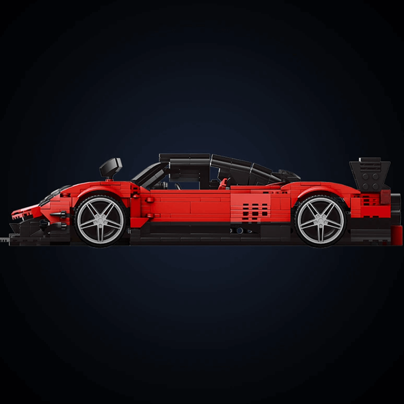 Mould King 10041 - 2022 Zonda C12-S Italian Hypercar - vue 3 | Power Blockz