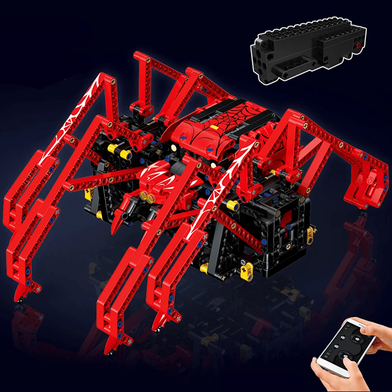 Mould King 15053 - Remote Controlled SpiderBot - vue 2 | Power Blockz