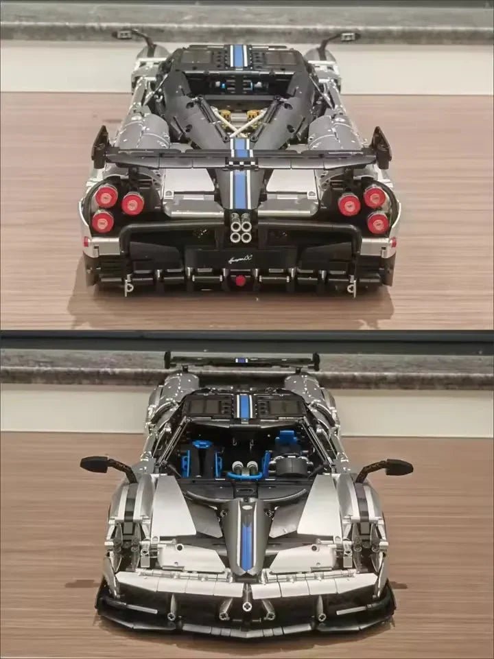 Rastar 97900 - Carbon Aero Huayra BC Hypercar - vue 13 | Power Blockz