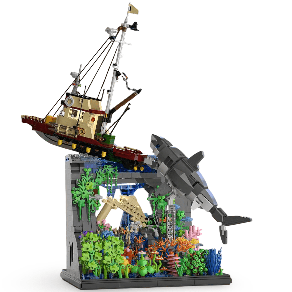 Xbert 66067 - Great White Sharks Attack | Power Blockz
