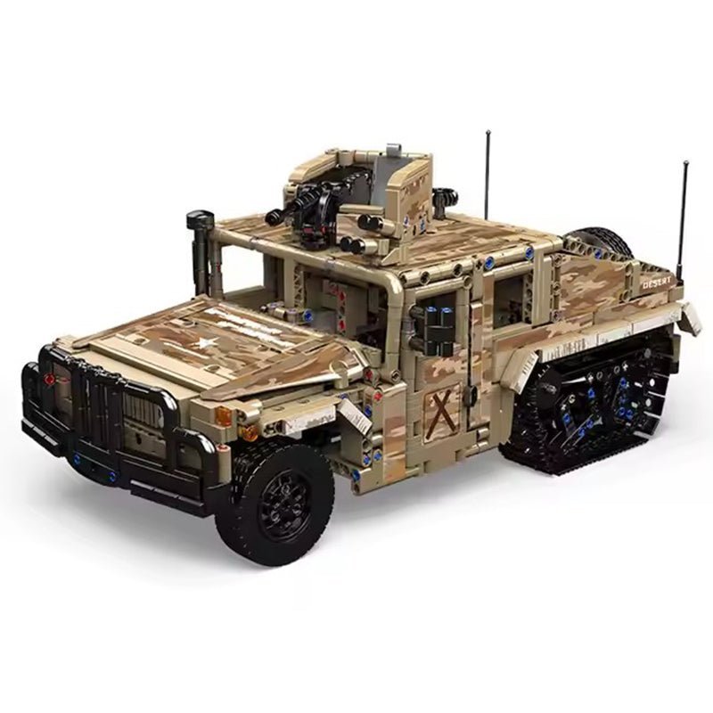 Mould King 20047 - RC Military H2 Technical Truck | Power Blockz