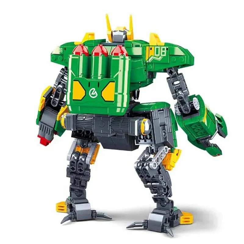 Bad Luck Beam Mecha Robot Warrior | 660pcs - Bad Luck Beam Mecha Robot Warrior - vue 4 | Power Blockz