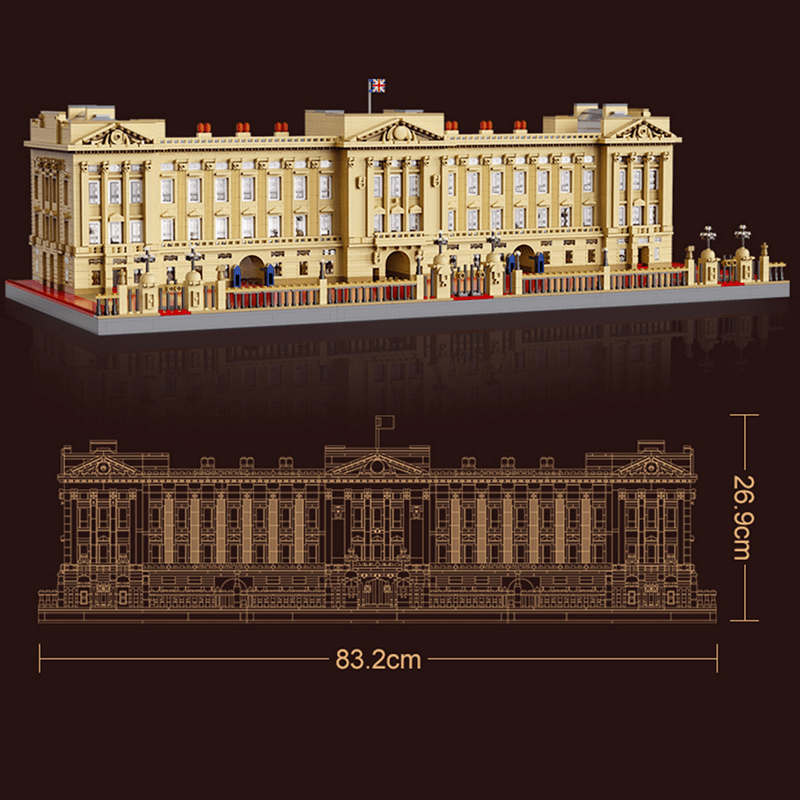 CaDa C61501W - Buckingham Palace - vue 4 | Power Blockz