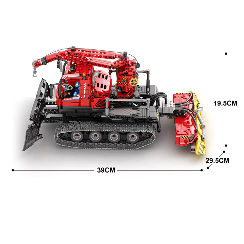 Reobrix 22019 - Alpine Snow Groomer - vue 8 | Power Blockz