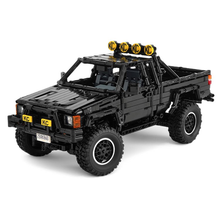 Power Blockz MOC 156390- Static Version - Hilux SR5 Time Capsule - vue 9 | Power Blockz