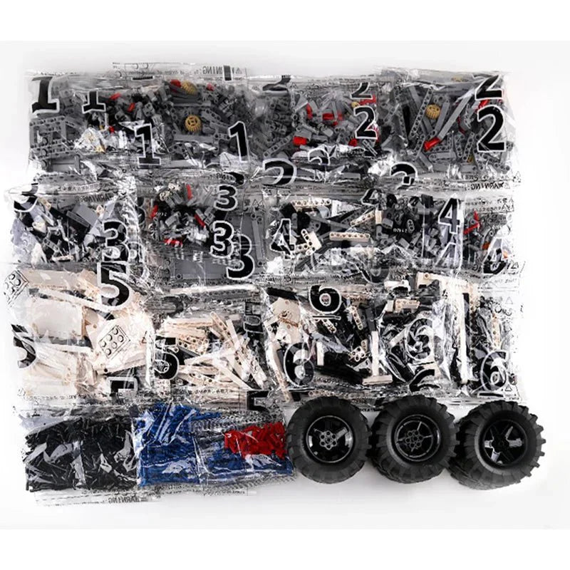 Mould King 13170 - RC Mining Dump Truck - vue 8 | Power Blockz