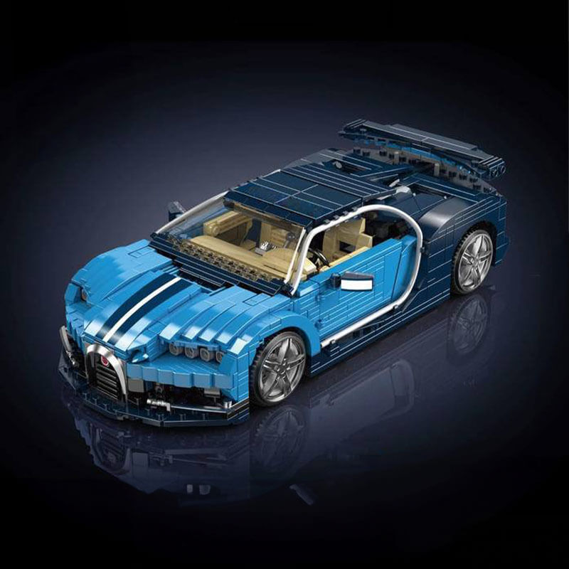 Mould King 10111 - W16 Hypercar - vue 2 | Power Blockz