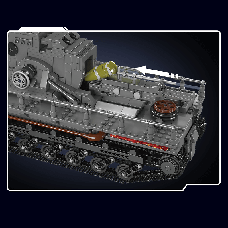Mould King 20028 - Karl Mortar - vue 8 | Power Blockz