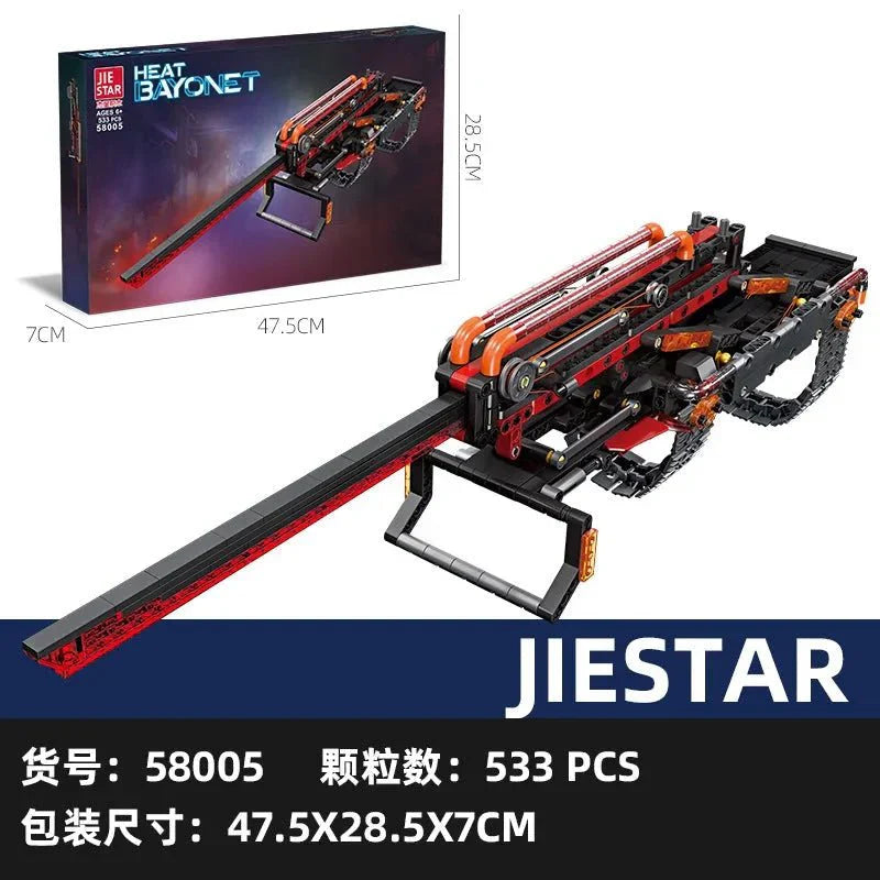 Jiestar 58005 - Technical Heat Bayonet - vue 4 | Power Blockz