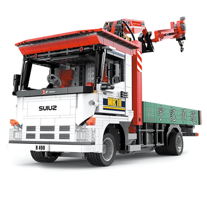 YC-GC007 - Truck With Crane Remote Control | Power Blockz