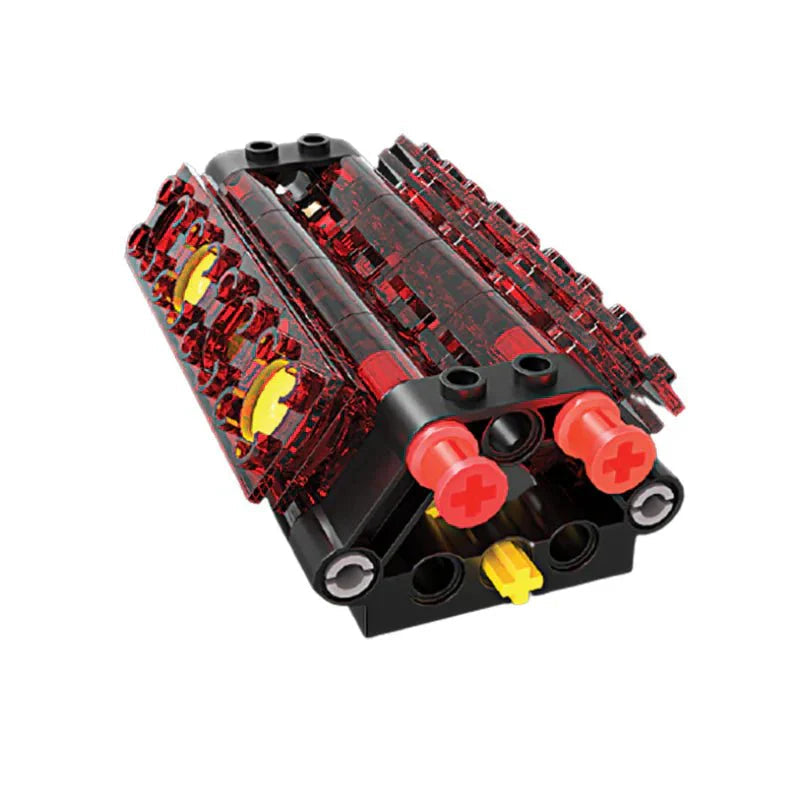 KBOX 10304 - Mid-Engine V8 Supercar - vue 3 | Power Blockz