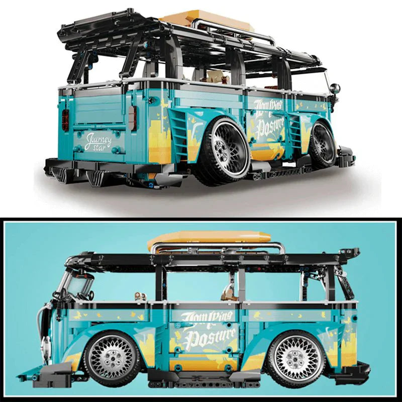 KBOX K10510 - Retro VW Camper Van - vue 10 | Power Blockz