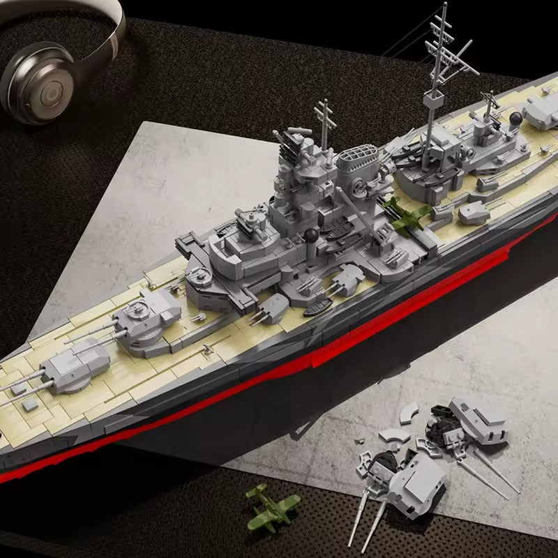 12GO 98006 - Tirpitz Battleship - vue 2 | Power Blockz