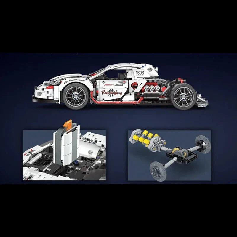 BrickCool KC010 - Widebody GT Dragster - vue 5 | Power Blockz