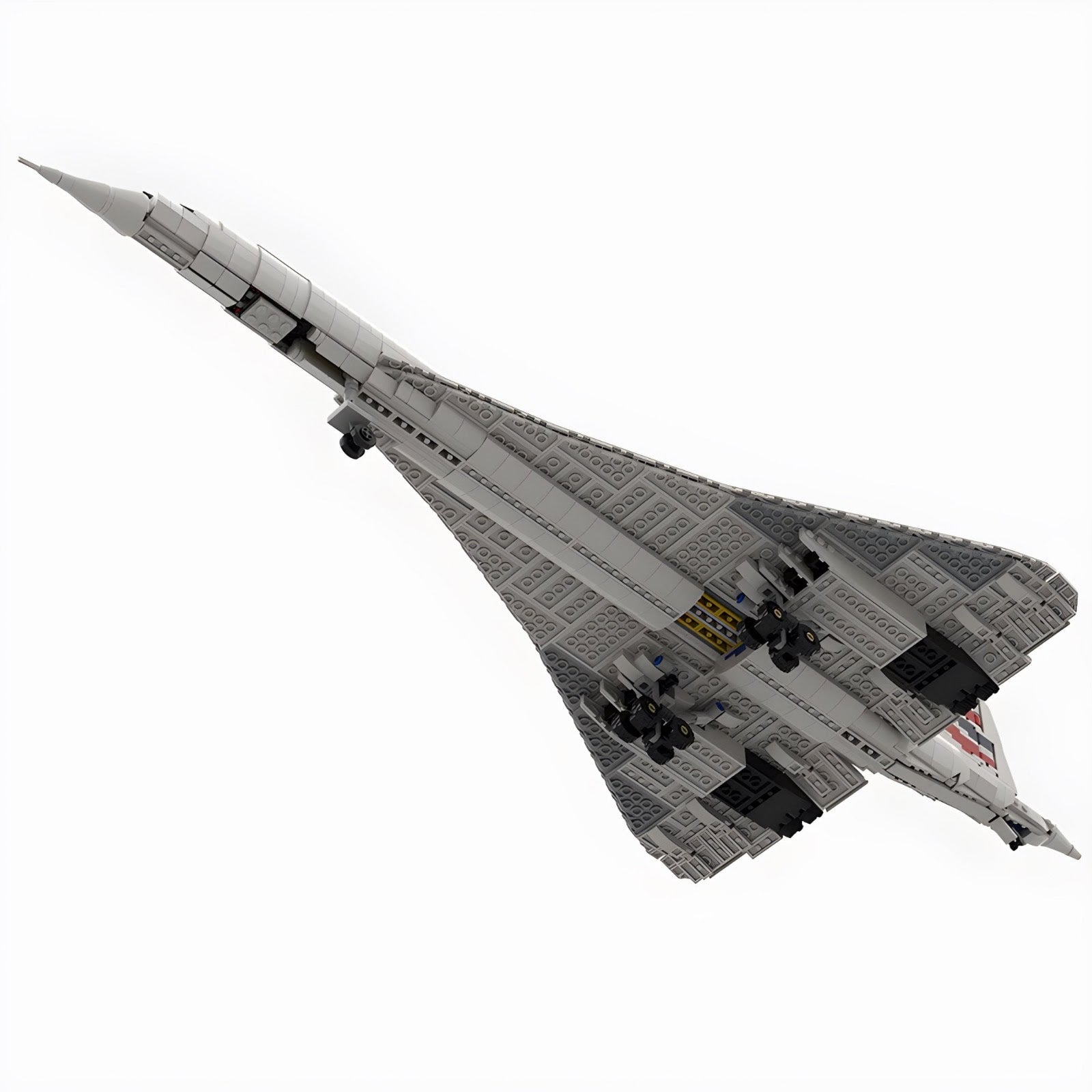 Power Blockz 10318 - The Concorde - vue 3 | Power Blockz