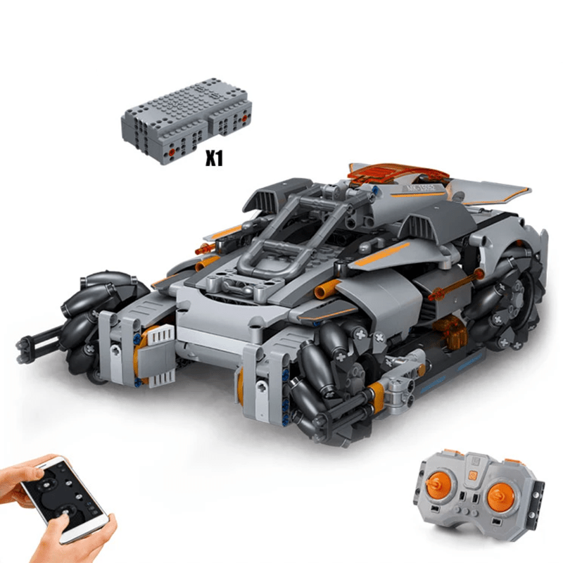 Mould King 15052 - Remote Controlled OmniTank - vue 2 | Power Blockz