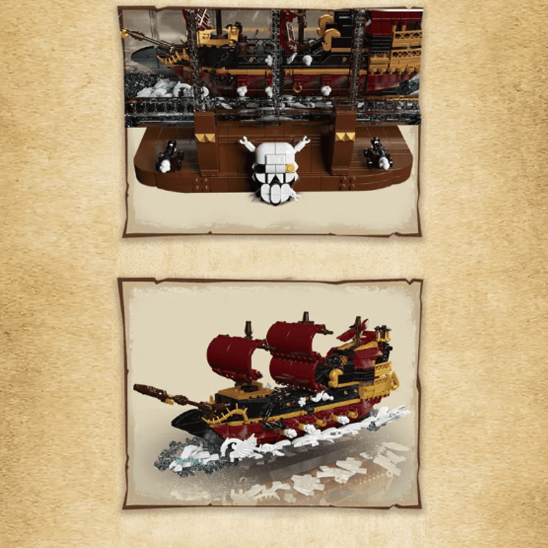 Mould King 10066 - The Ultimate Ship In A Bottle - vue 5 | Power Blockz