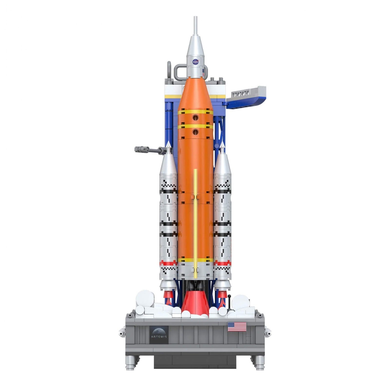 C56049W - SLS Artemis Space Rocket - vue 2 | Power Blockz