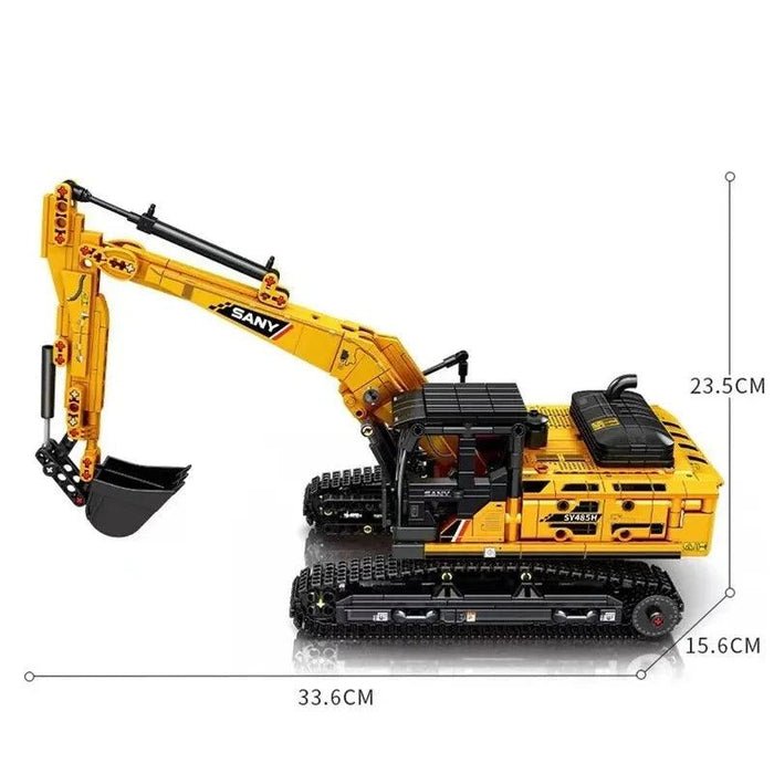 Sembo 712017 - Large Excavator Model - vue 3 | Power Blockz