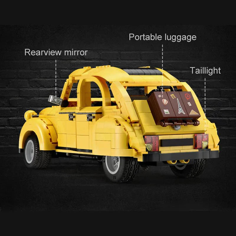CaDA C61026W - Static - Vintage Citroen 2CV - vue 15 | Power Blockz