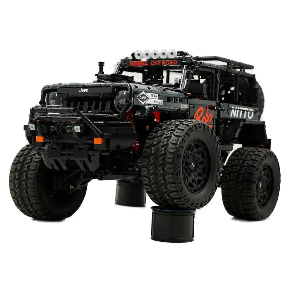 Hybrid Off-Road SUV – Trail Edition | 2545pcs - Black - Hybrid Off-Road SUV – Trail Edition | Power Blockz