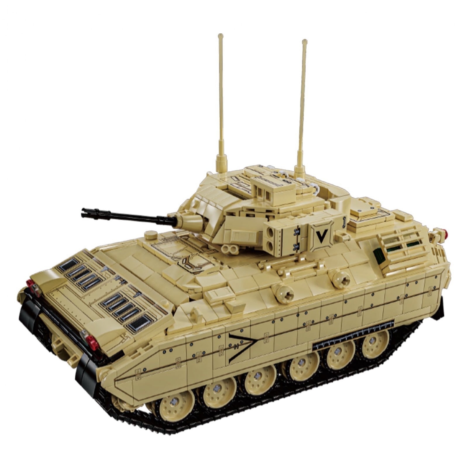 12GO 96007 - M2 Bradley Infantry Fighting Vehicle - vue 3 | Power Blockz