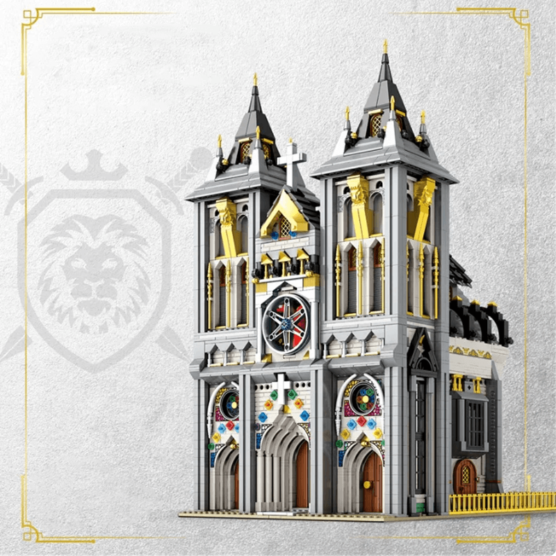 Reobrix 66027 - European century church - vue 2 | Power Blockz
