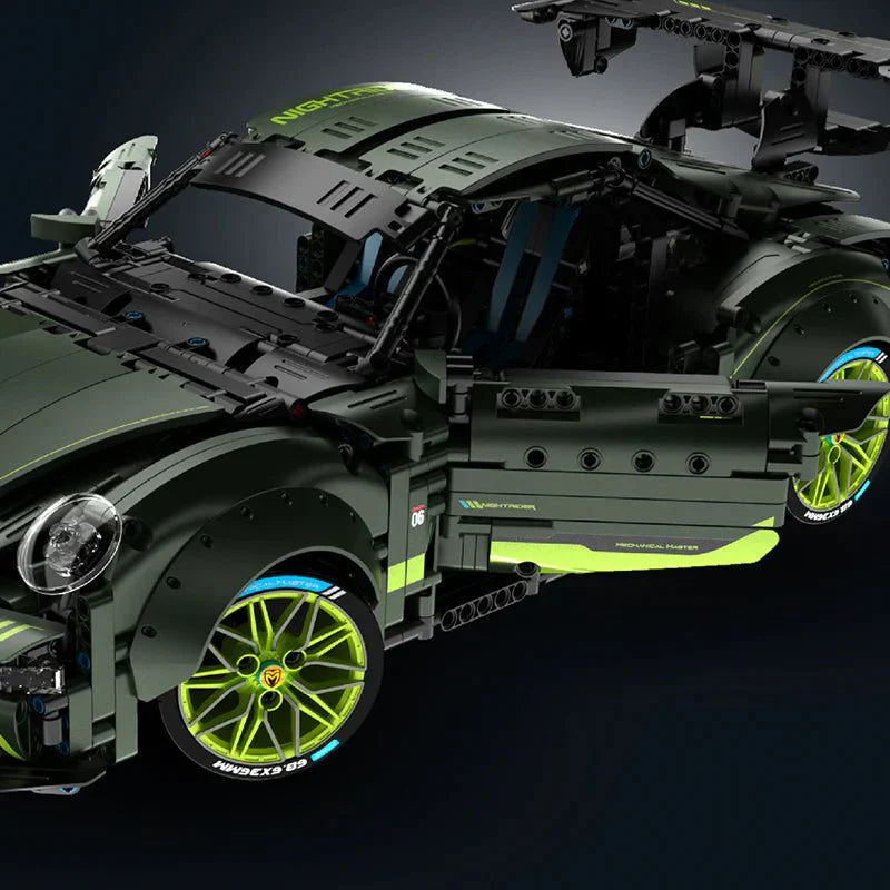 IM-Master 9806 - Static Version - Widebody 911 Retro Sport Coupe Green - vue 2 | Power Blockz