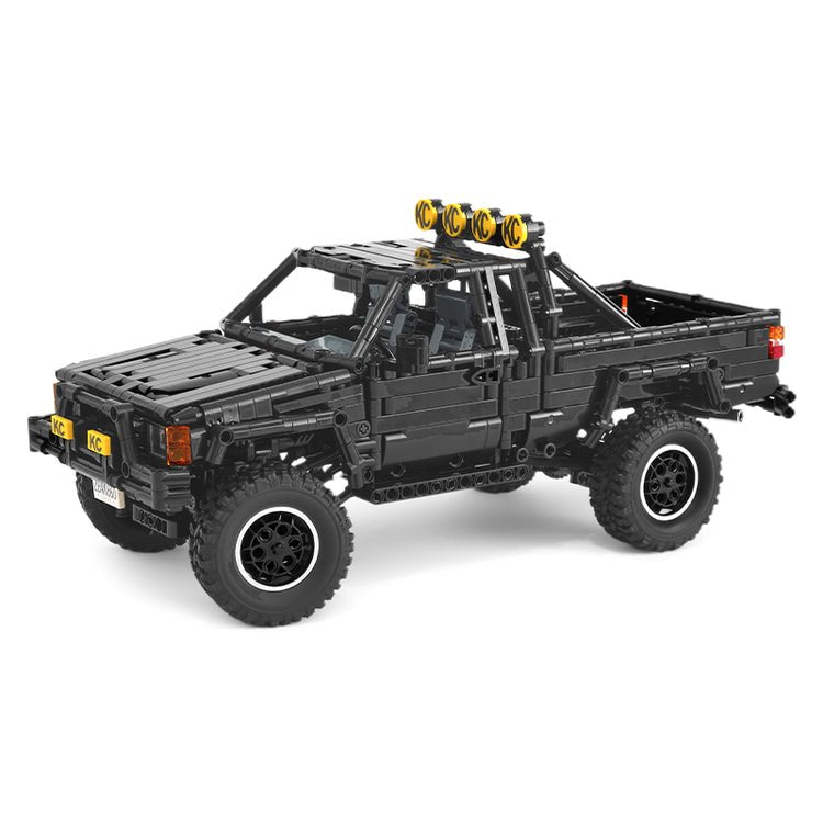 Power Blockz MOC 156390- Static Version - Hilux SR5 Time Capsule - vue 8 | Power Blockz