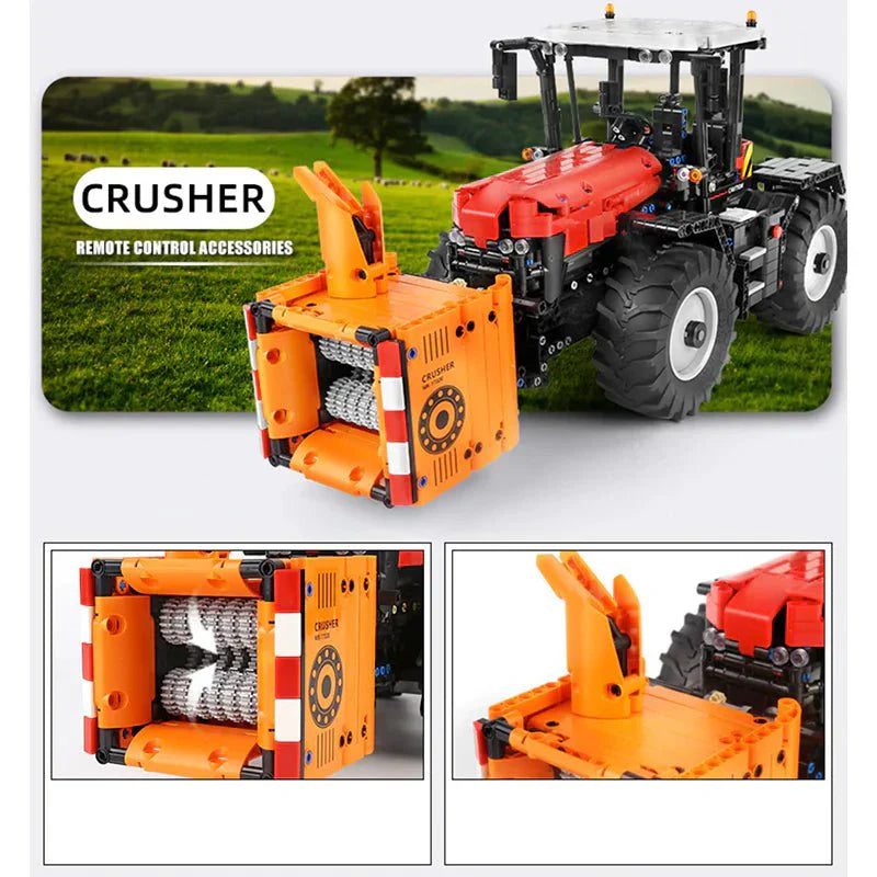 Reobrix 22015 - RC Farming Tractor - vue 8 | Power Blockz