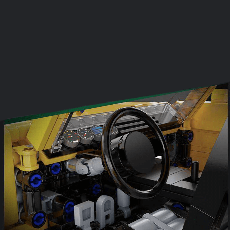 CaDA C62003W - Static Version - RUF CTR Yellow Bird - vue 10 | Power Blockz