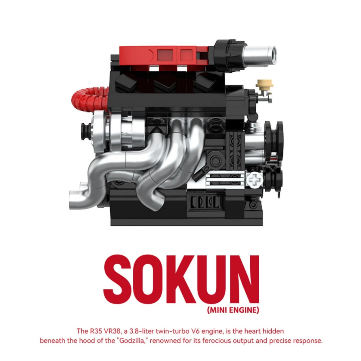 POWERBUILD PB8869E - Nissan R35 VR38DETT Engine - vue 5 | Power Blockz