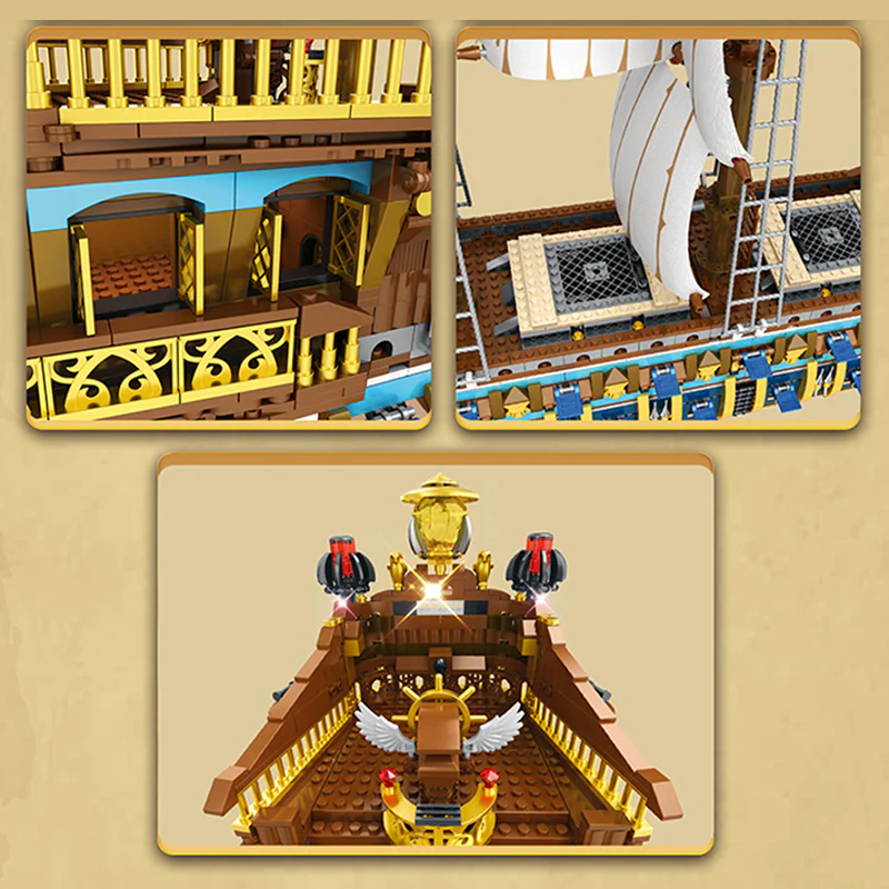 Reobrix 66011 - Ark Royal HMS Ship - vue 10 | Power Blockz