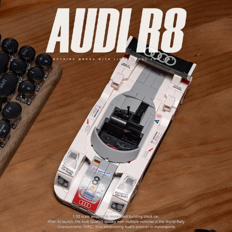 Power Build PB8813 - Le Mans Prototype V8 Racer - vue 15 | Power Blockz