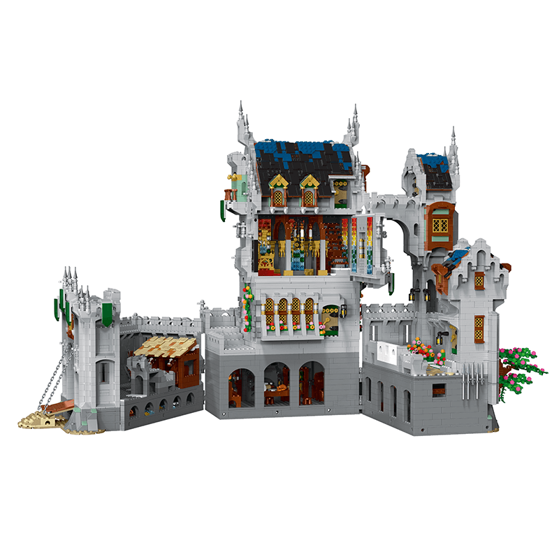 Mork 033010 - European Medieval Castle - vue 14 | Power Blockz