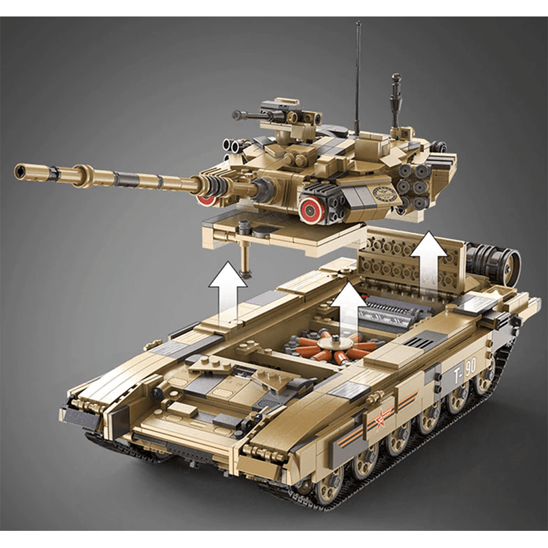 CaDa C61003 - Remote Controlled Tank - vue 2 | Power Blockz