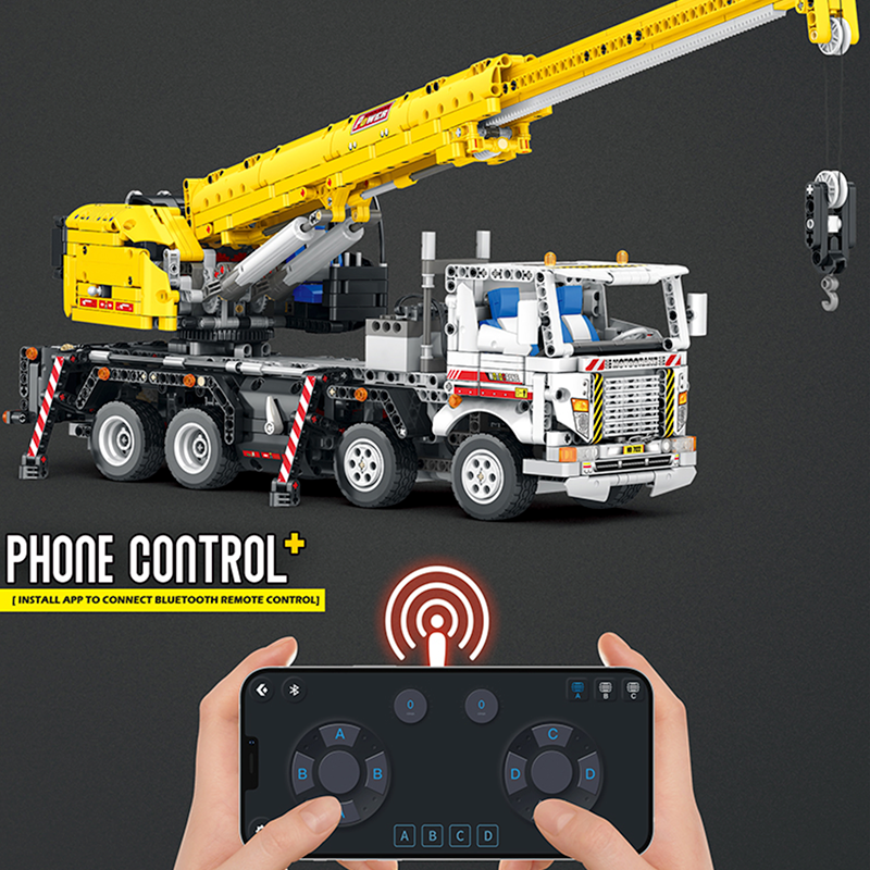 Reobrix 22007 PF - Crane Truck Remote Control - vue 2 | Power Blockz