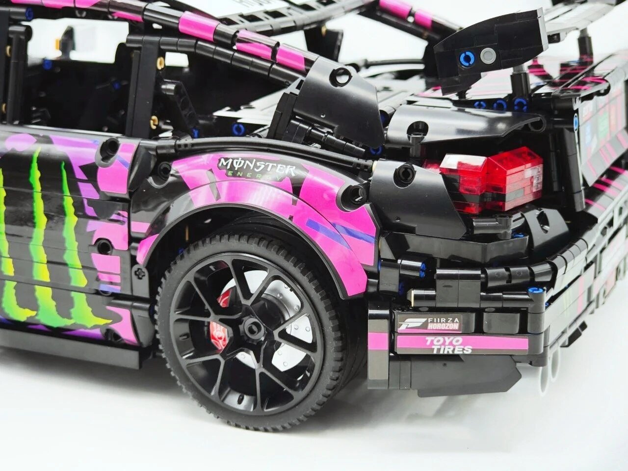 Jiestar 57010 - Static Version - Ken Block WRX STI Drift Monster - vue 8 | Power Blockz