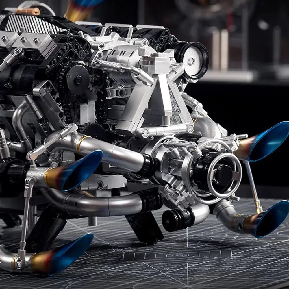 Eikee Y15002 - V8 Turbocharged Engine - vue 9 | Power Blockz