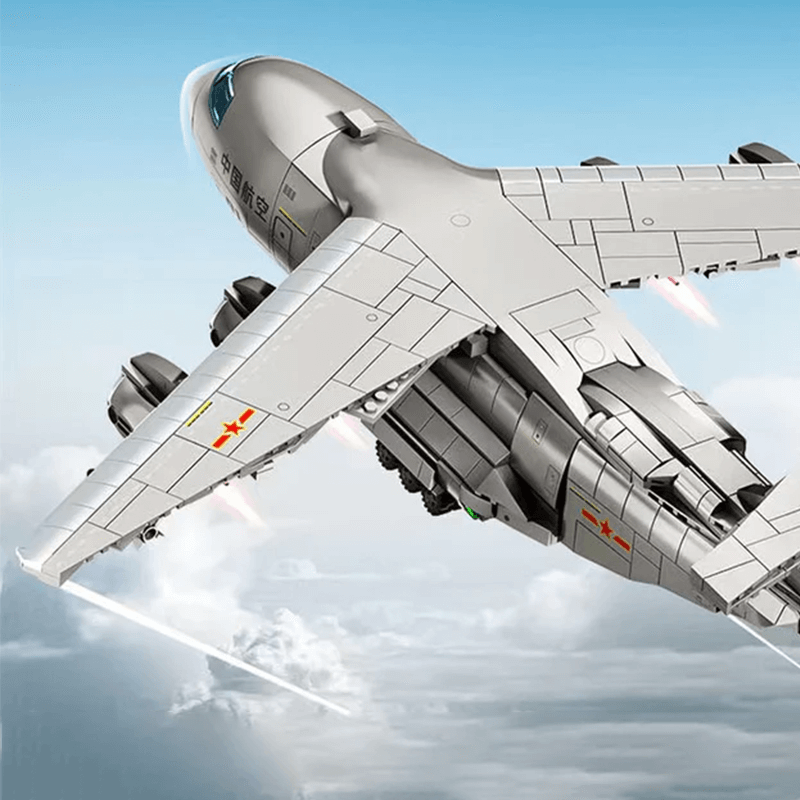 Qman 23013 - Transport Aircraft - vue 6 | Power Blockz