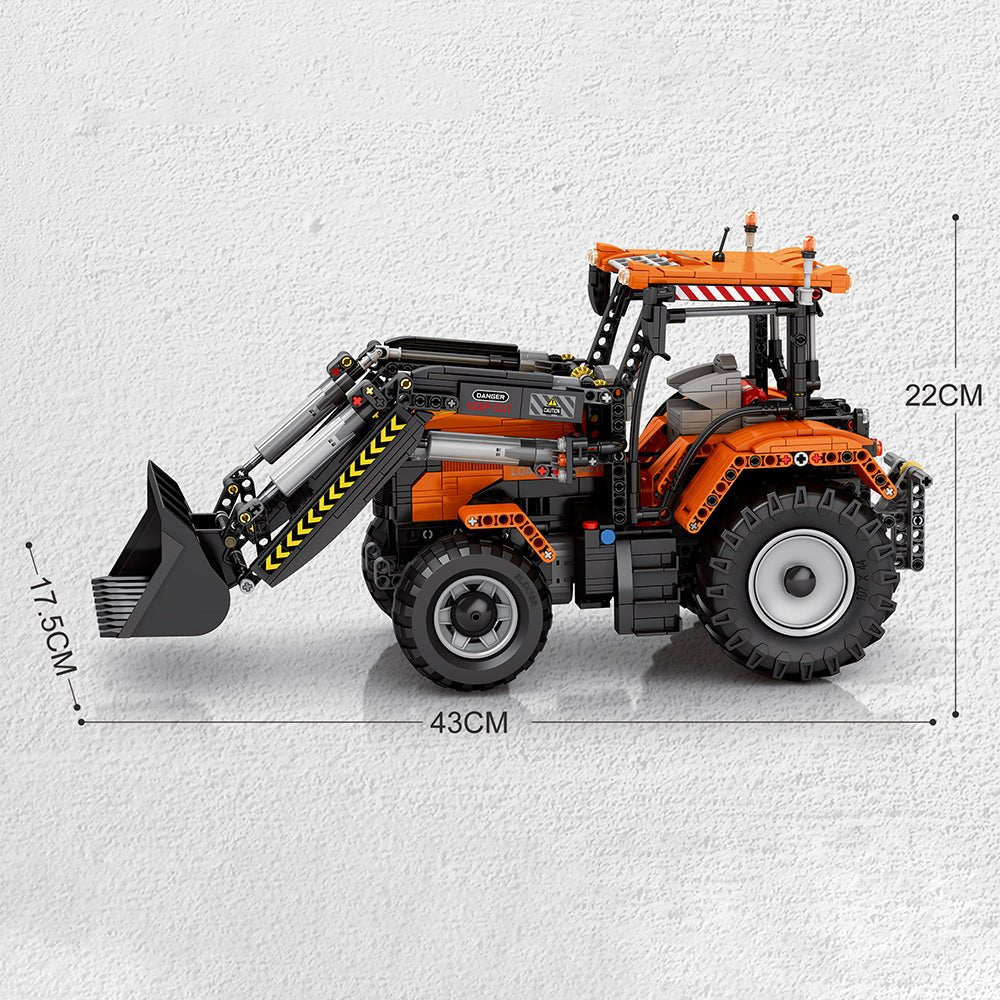 Reobrix 22024 - Remote Controlled Loading Tractor - vue 3 | Power Blockz