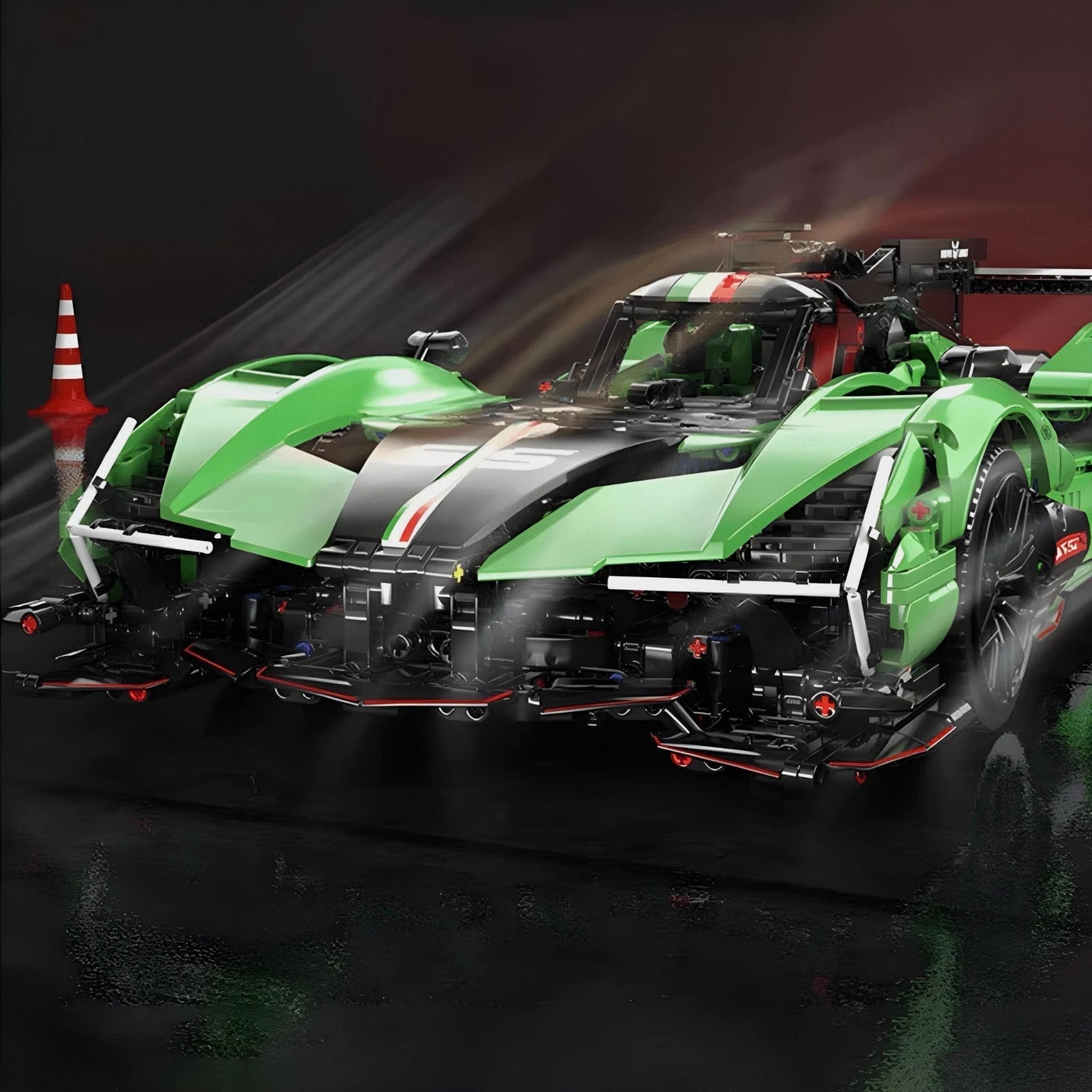 MOYU MY88029 - Static Version - Endurance SC63 Prototype Hypercar - vue 11 | Power Blockz