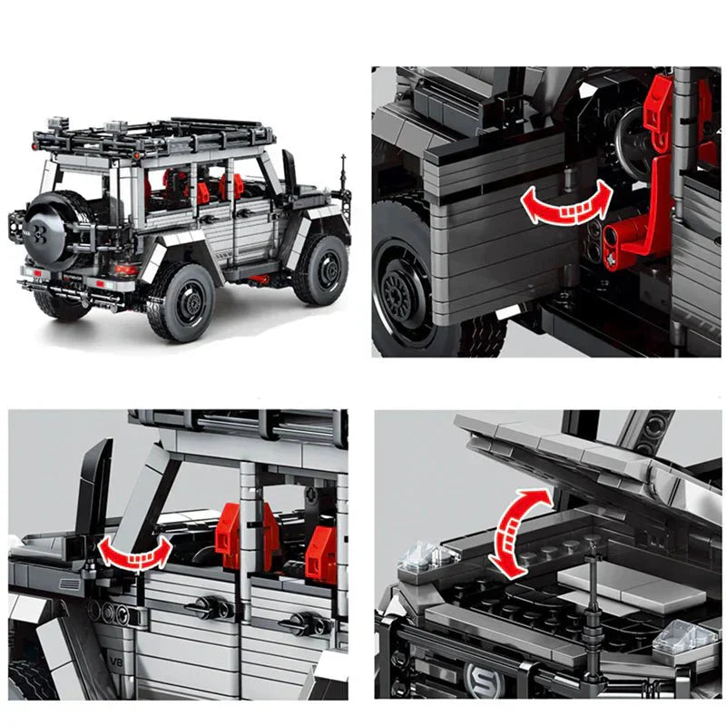 Sembo 8790 - Static Version - Luxury G64 4x4 Off-Road SUV - vue 8 | Power Blockz