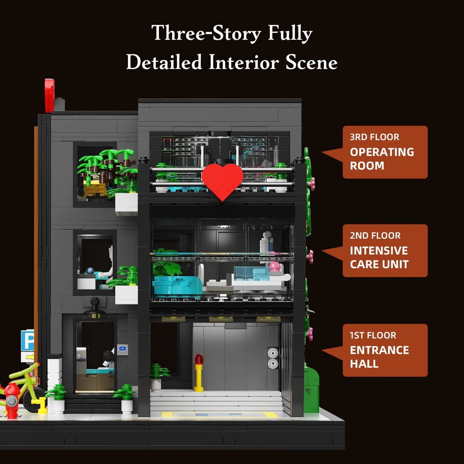 Xbert 66178 - City Hospital Building - vue 5 | Power Blockz