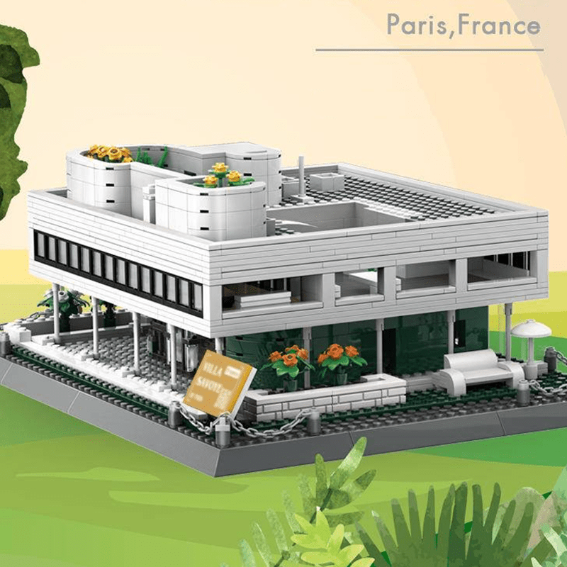 Wange 5237 - Villa Savoye, Paris - vue 3 | Power Blockz