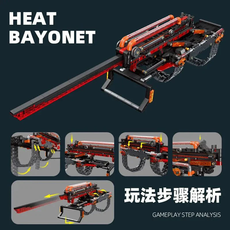 Jiestar 58005 - Technical Heat Bayonet - vue 2 | Power Blockz
