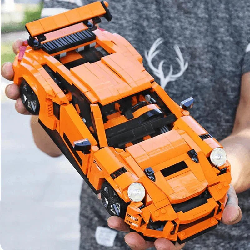 Mould King 13129 - 911 GT3RS Racer - vue 3 | Power Blockz